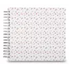 Hama 7739 Floral álbum de fotos de espiral, 28x24 cm, 50 páginas blancas