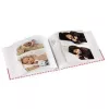 Hama Moni álbum de fotos rosa, blanco 200 hojas 10 x 15