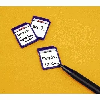 Pegatinas para tarjetas de memoria Hama 