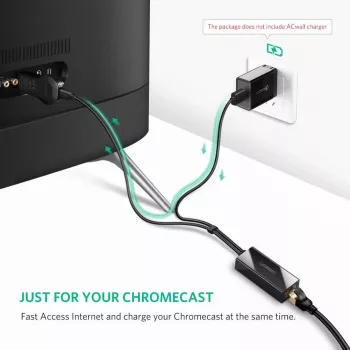 Tarjeta de red Ugreen 30985 Ethernet cableada interfaz USB