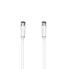 Cable coaxial Hama 00205063 F F 1,5 m blanco