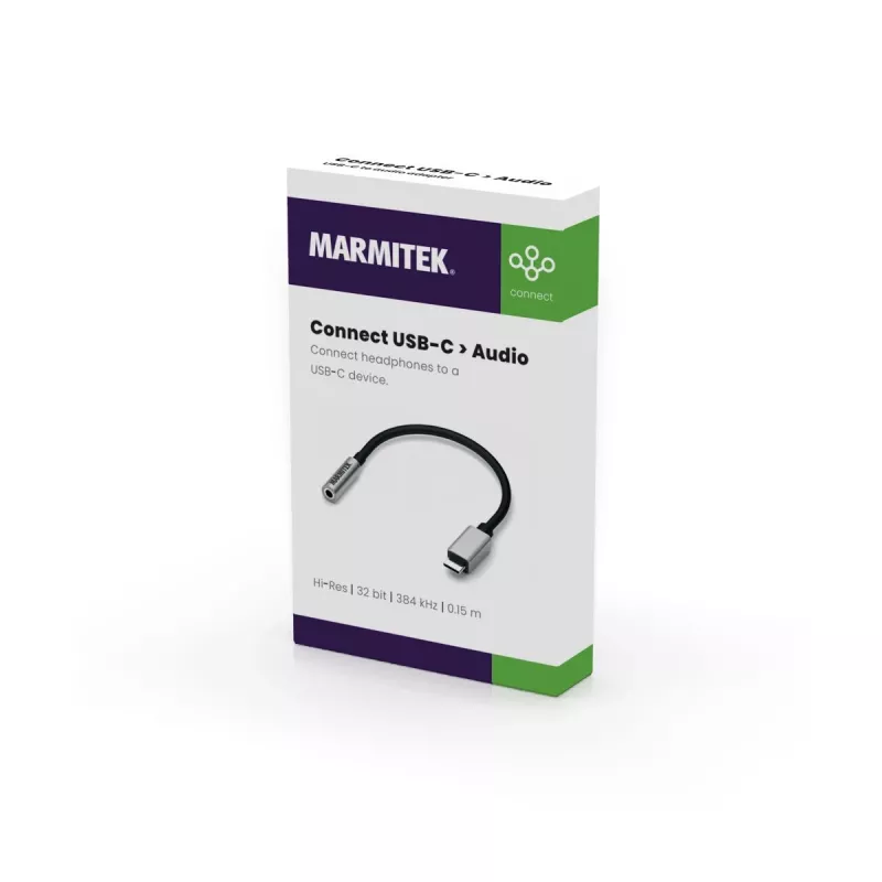 Marmitek Connect USB-C > Audio 8374 adaptador para dispositivos de audio
