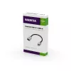 Cable USB Marmitek 08375 0,15 m USB 3.2 Gen 1 USB-C USB-A negro plata