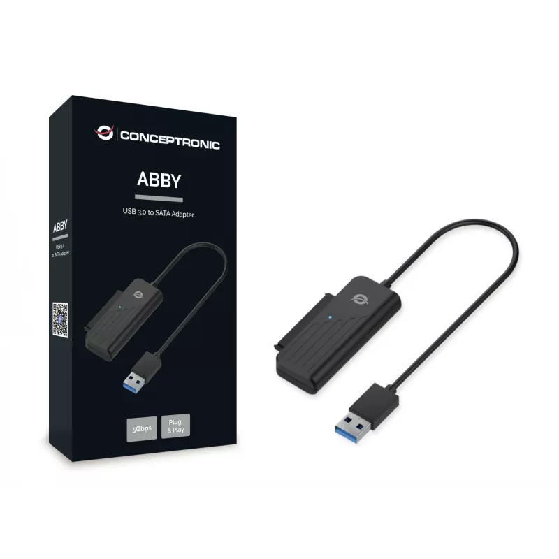 Adaptador USB 3.0 a SATA Conceptronic ABBY01B
