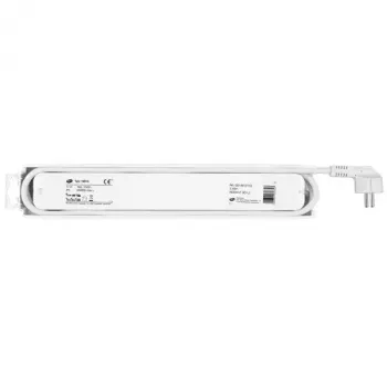 Alargador eléctrico REV 14612113 2,4 m 6 salidas AC para interior Blanco