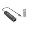 Adaptador Conceptronic ABBY13B Gigabit Ethernet USB 3.2 Gen 1 con hub USB, GbE, USB-A x 2, USB-C x 2