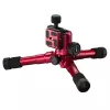 Trípode Mantona 21183 para cámaras digitales y de cine rojo