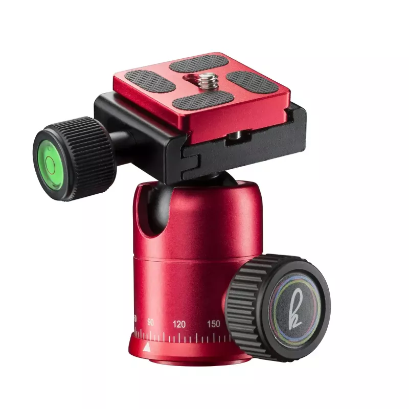 Trípode Mantona 21183 para cámaras digitales y de cine rojo