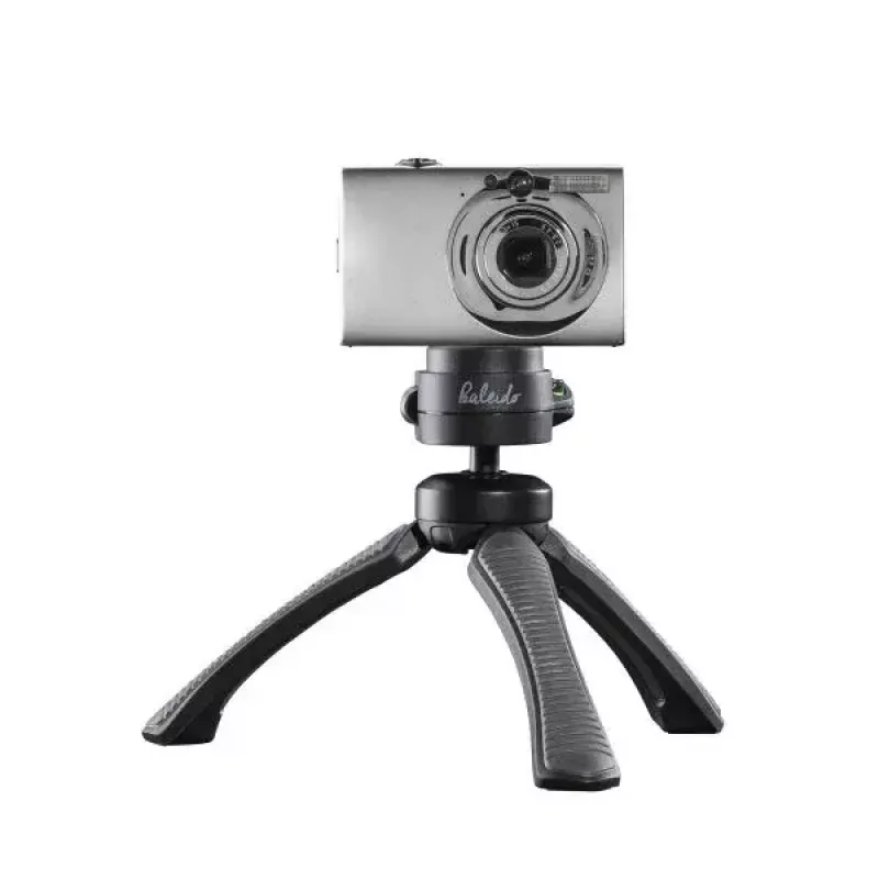 Trípode Mantona 21406 smartphone cámara digital 3 patas negro gris
