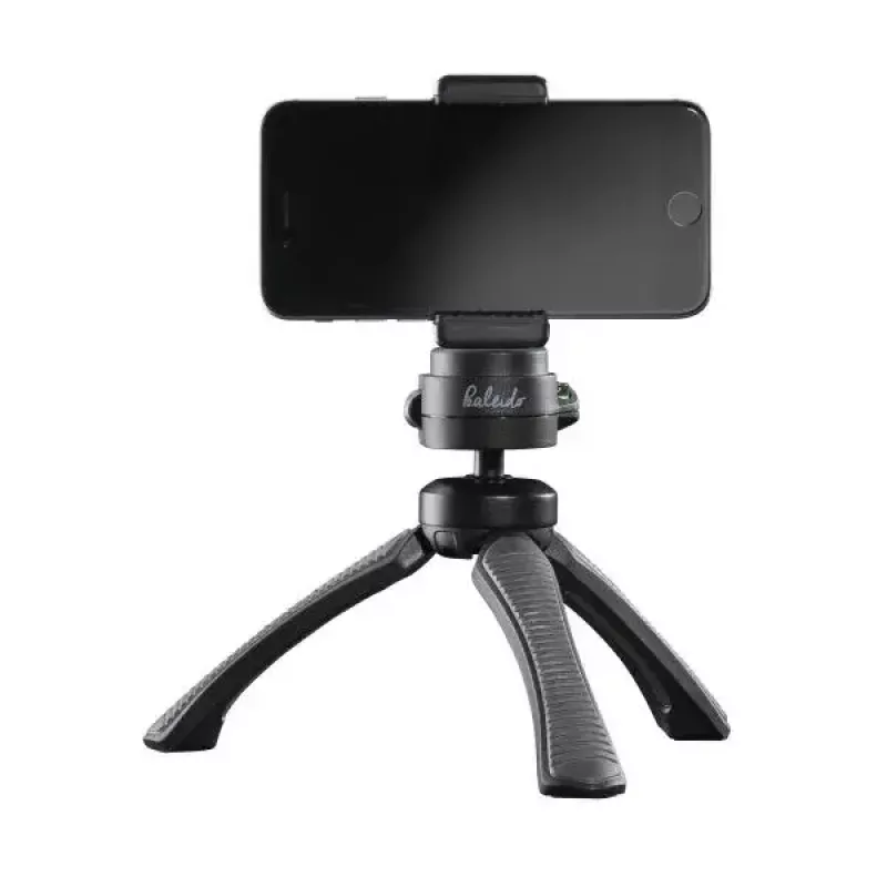 Trípode Mantona 21406 smartphone cámara digital 3 patas negro gris