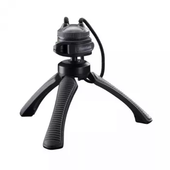 Trípode Mantona 21406 smartphone cámara digital 3 patas negro gris