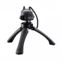 Trípode Mantona 21406 smartphone cámara digital 3 patas negro gris