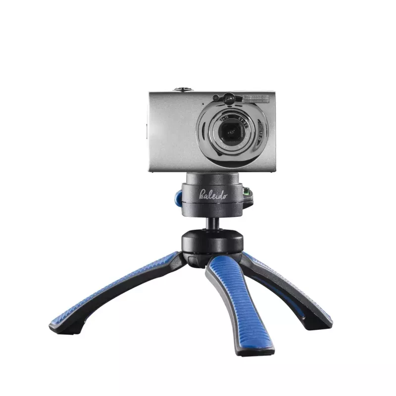 Trípode Mantona 21405 smartphone cámara digital 3 patas negro azul