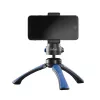Trípode Mantona 21405 smartphone cámara digital 3 patas negro azul