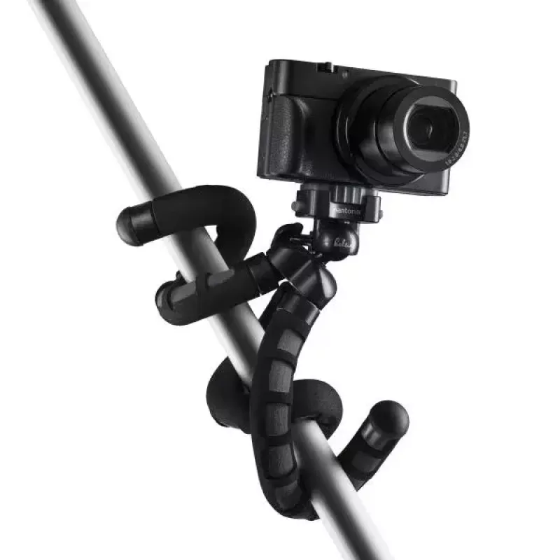 Trípode Mantona 21400 para cámaras digitales/de cine 3 patas negro gris