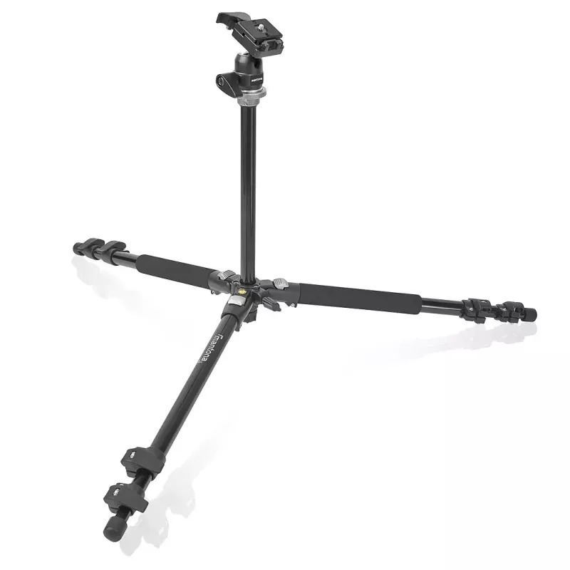 Trípode Mantona Scout para cámaras digitales/de cine 3 patas negro