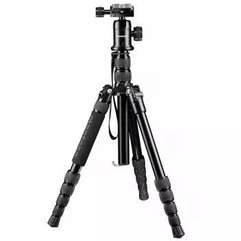 Trípode Mantona DSLM Travel negro