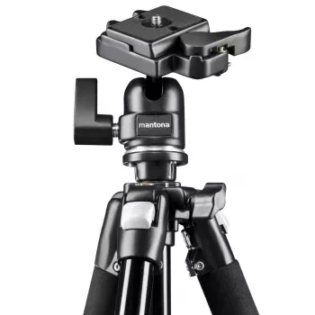 Trípode Mantona Scout MAX para cámaras digitales/de cine negro