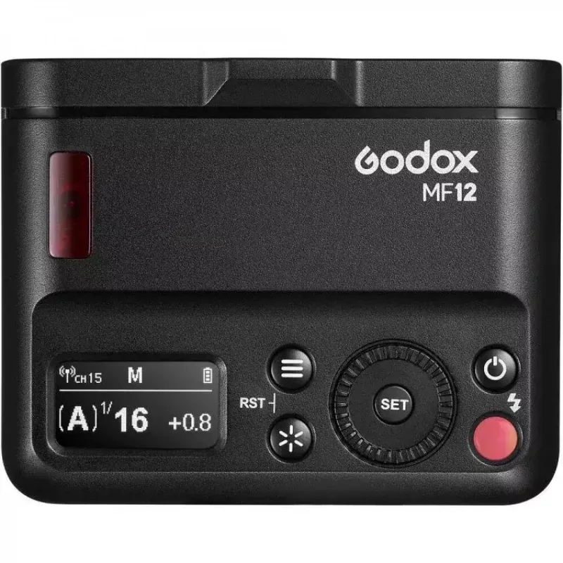 Flash macro Godox MF12 1,7 s tiempo de reciclaje 12 W de potencia