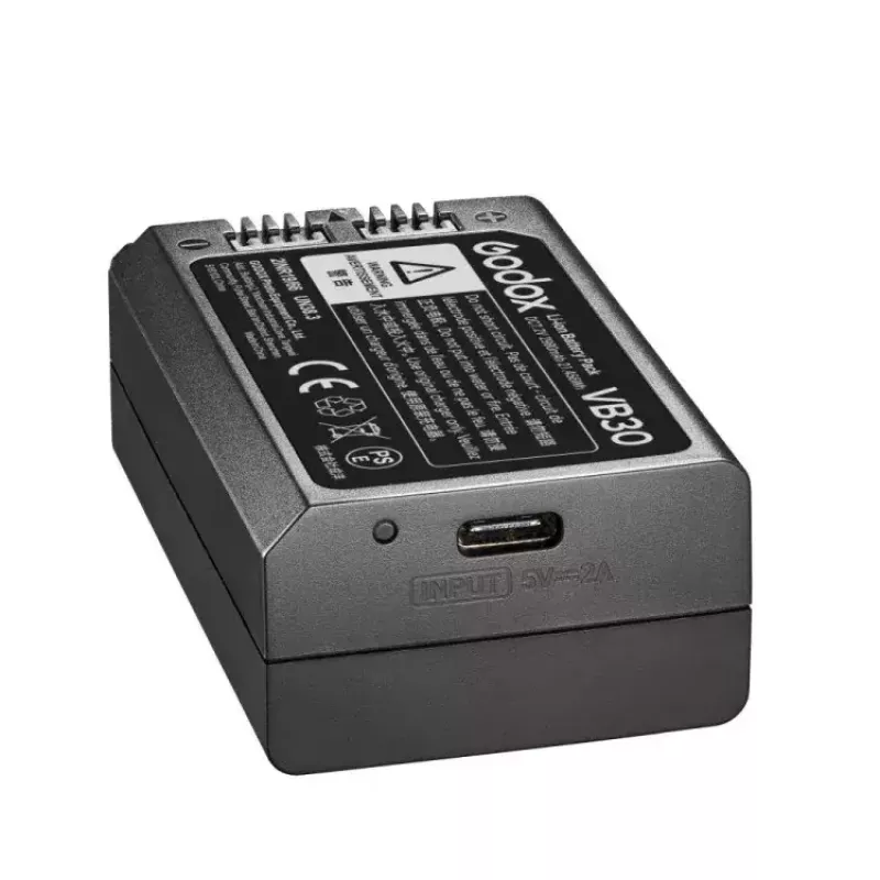 Godox V1Pro unidad de flash TTL con cabeza redonda de iones de litio para Fuji 1,5 s tiempo de carga
