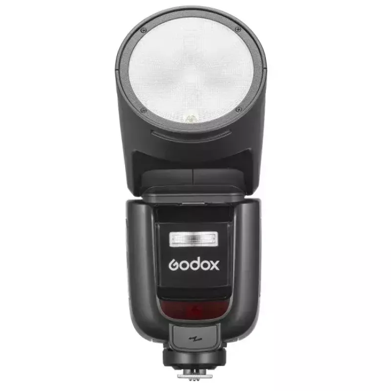 Godox V1Pro unidad de flash TTL con cabeza redonda de iones de litio para Fuji 1,5 s tiempo de carga