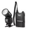 Godox V1Pro unidad de flash TTL con cabeza redonda de iones de litio para Fuji 1,5 s tiempo de carga