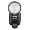 Godox V1Pro unidad de flash TTL con cabeza redonda de iones de litio para Fuji 1,5 s tiempo de carga