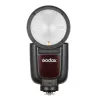 Godox V1Pro unidad de flash TTL con cabeza redonda de iones de litio para Fuji 1,5 s tiempo de carga