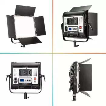 Walimex Rainbow 50 W luz LED negro aluminio plástico 50000 h