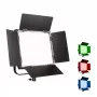 Walimex Rainbow 50 W luz LED negro aluminio plástico 50000 h