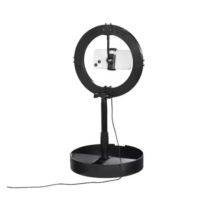 Hama SpotLight FoldUp 102 II set de luz de anillo LED para smartphones, plegable (00004658)