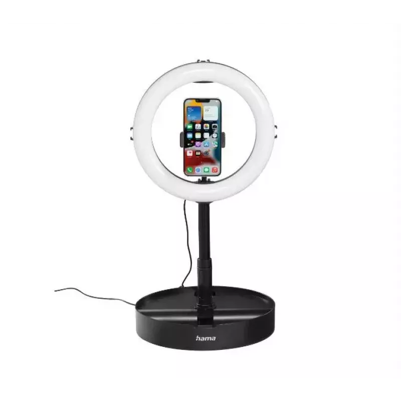 Hama SpotLight FoldUp 102 II set de luz de anillo LED para smartphones, plegable (00004658)