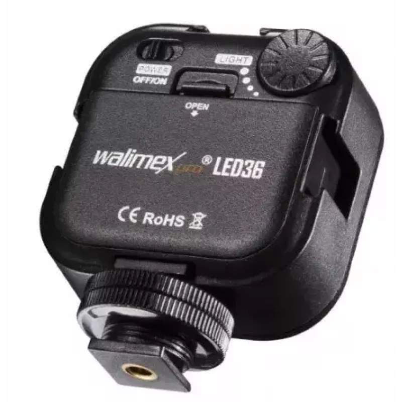 Walimex pro LED36 luz LED para vídeo, 36 LED, regulable