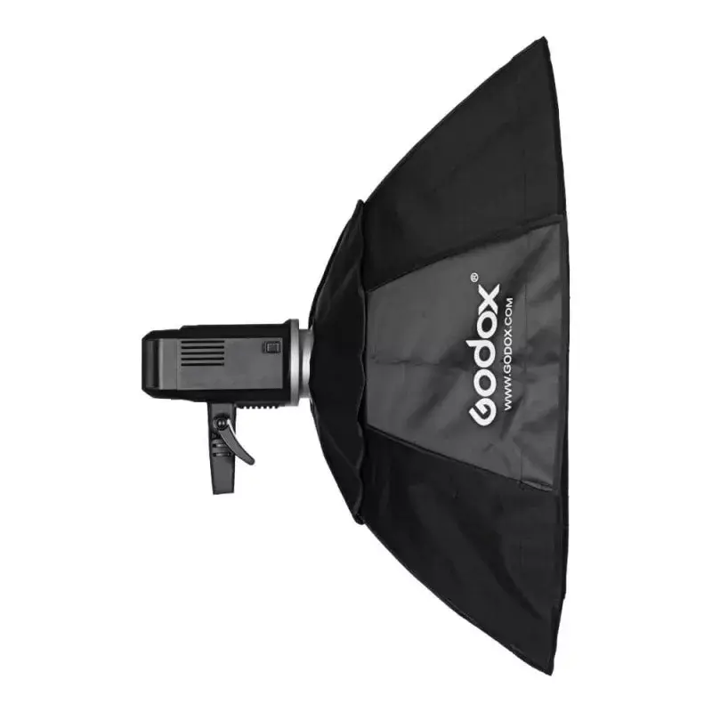 Softbox Godox SB-FW140 negro nailon con difusores y rejilla