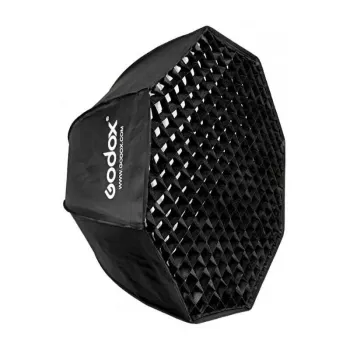 Softbox Godox SB-FW140 negro nailon con difusores y rejilla