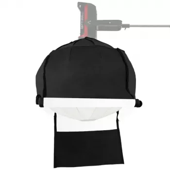Aputure Lantern 90 negro blanco 90 cm cubierta de difusión jaula de ballenas