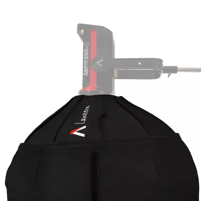 Aputure Lantern 90 negro blanco 90 cm cubierta de difusión jaula de ballenas