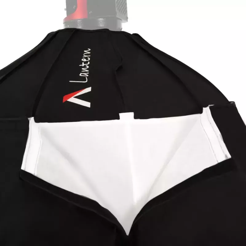 Aputure Lantern 90 negro blanco 90 cm cubierta de difusión jaula de ballenas