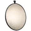 Reflector de estudio fotográfico Walimex 17681 redondo negro oro plata transparente blanco diámetro 56 cm