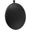 Reflector de estudio fotográfico Walimex 17681 redondo negro oro plata transparente blanco diámetro 56 cm