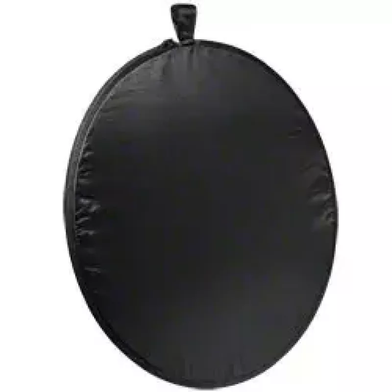 Reflector de estudio fotográfico Walimex 17681 redondo negro oro plata transparente blanco diámetro 56 cm