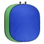 Walimex pro fondo plegable 150 x 210 cm, verde/azul (20731)