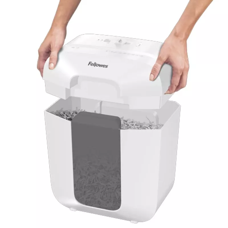 Destructora de documentos Fellowes LX Series 100109815 corte en tiras Blanco