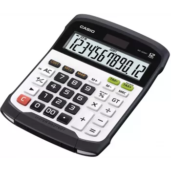Calculadora financiera Casio WD-320MT sobremesa 12 dígitos Negro Blanco