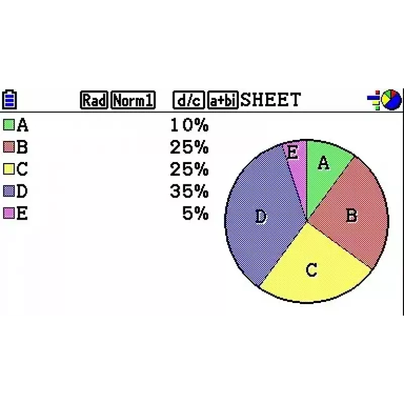 Calculadora gráfica Casio FX-CG50 de bolsillo Negro