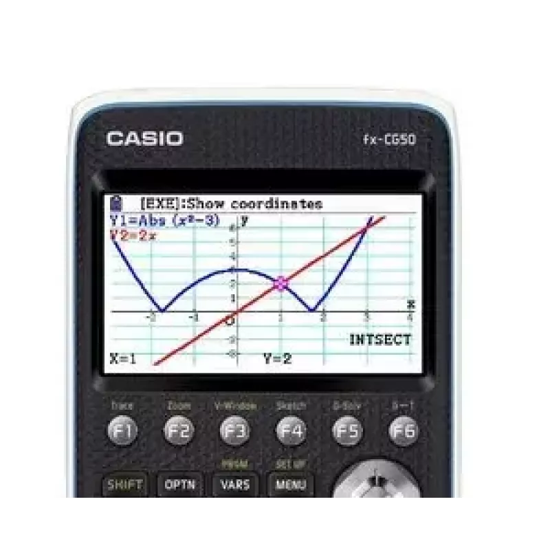 Calculadora gráfica Casio FX-CG50 de bolsillo Negro