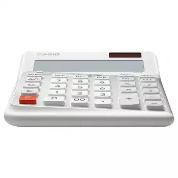 Calculadora de sobremesa Casio DE-12E-WE Basic 12 dígitos blanca