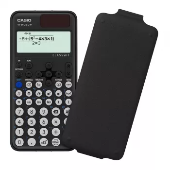 Calculadora científica Casio FX-85DE CW Pocket 12 dígitos negra