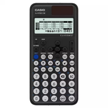 Calculadora científica Casio ClassWiz FX-87DE CW 12 dígitos negra