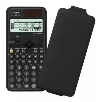 Calculadora científica Casio fx-991DE CW 12 dígitos negra